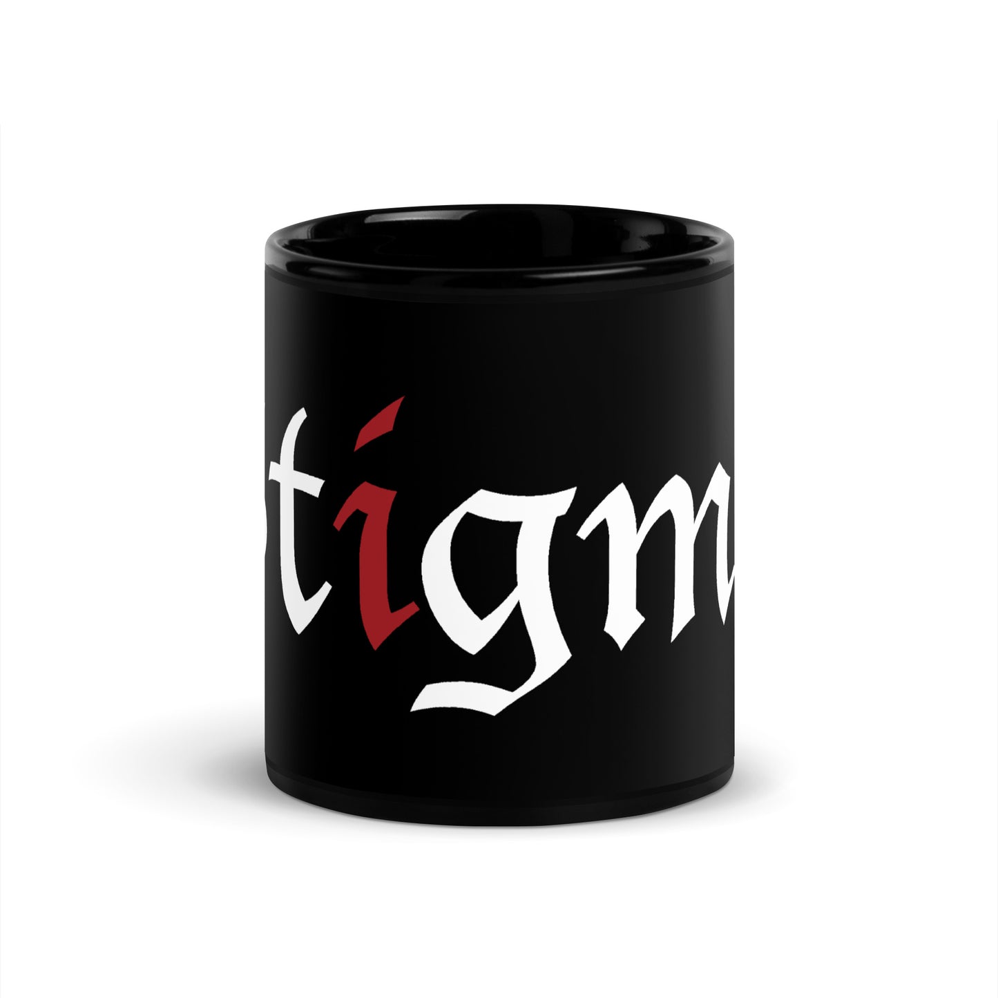 Official Stigma logo Black Glossy Mug