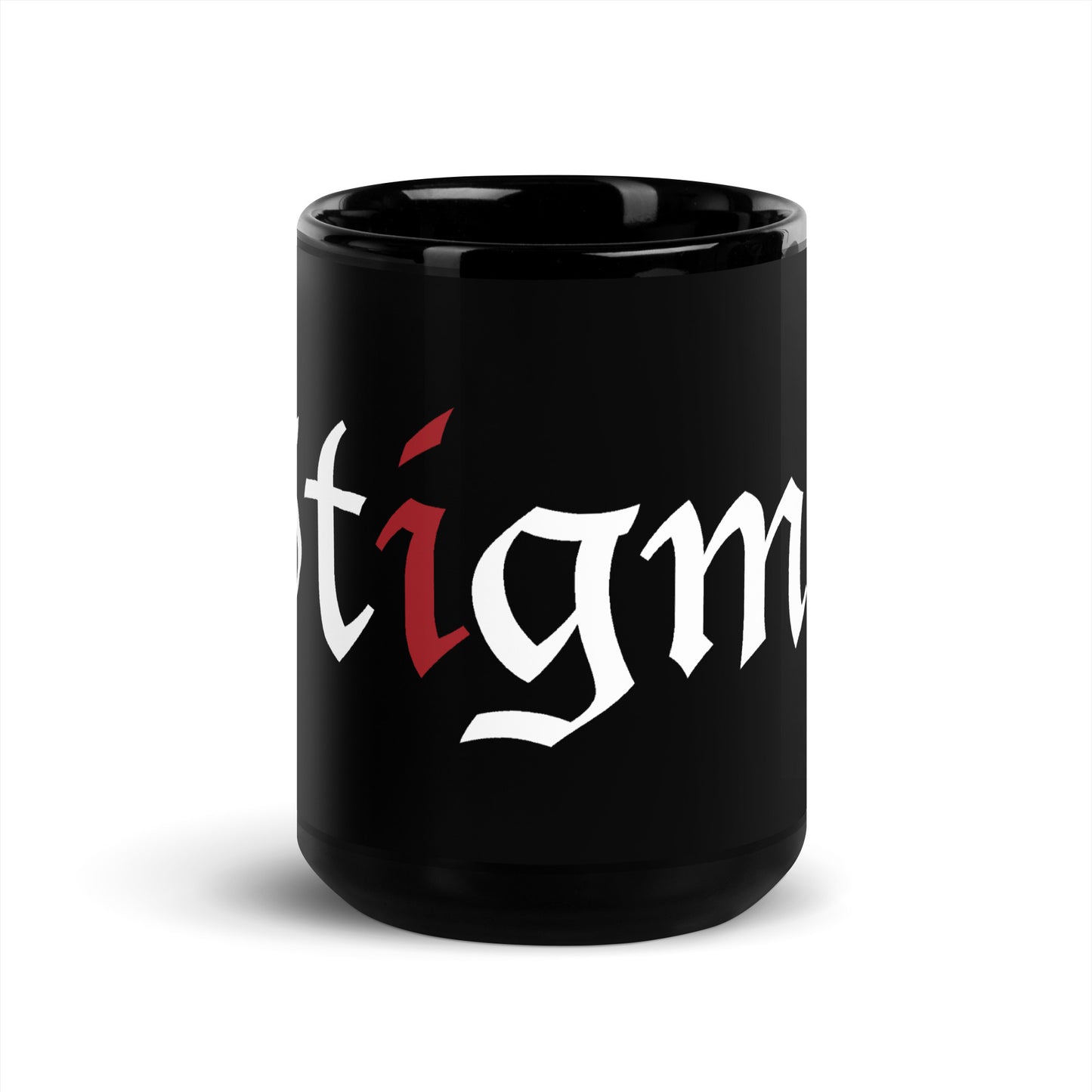 Official Stigma logo Black Glossy Mug