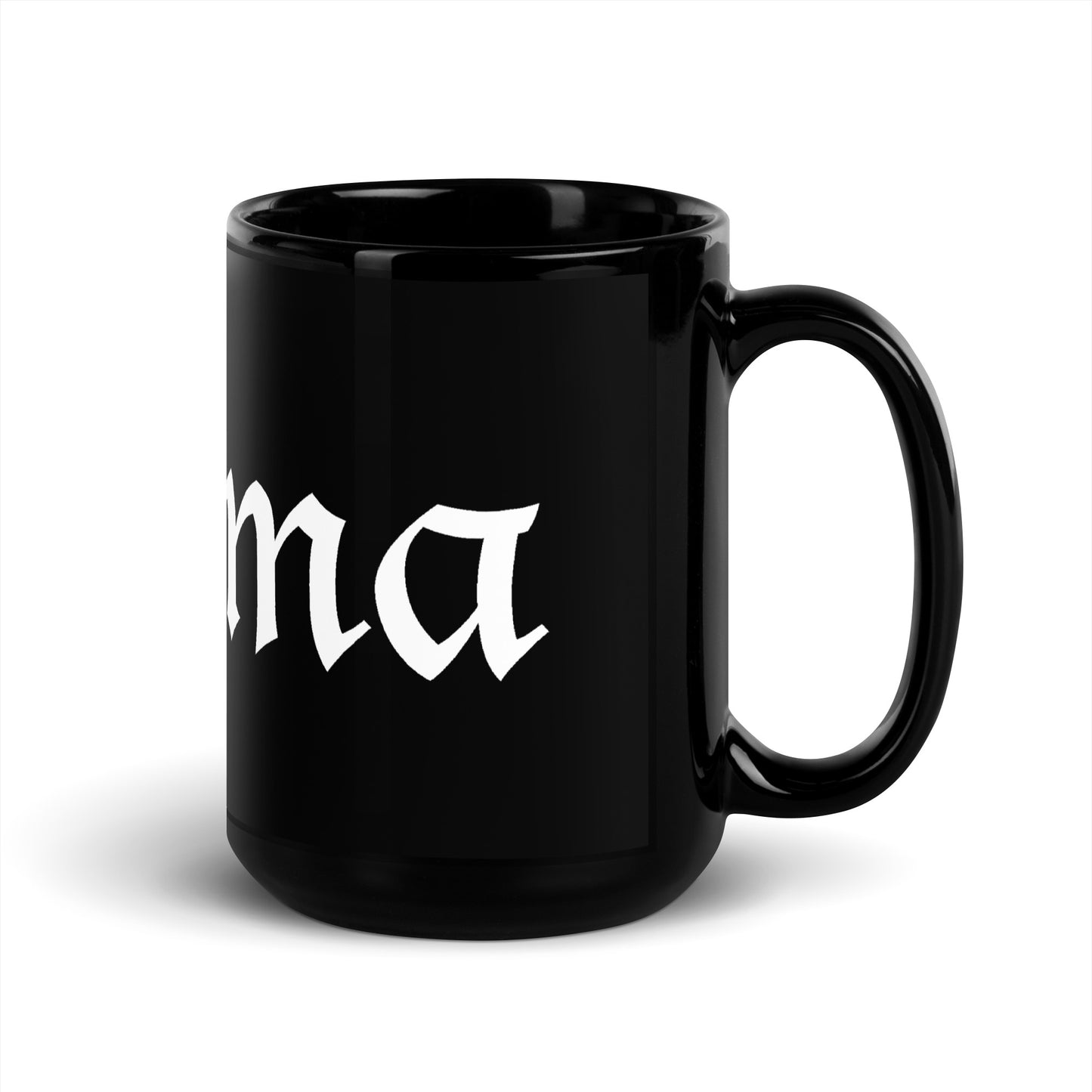 Official Stigma logo Black Glossy Mug