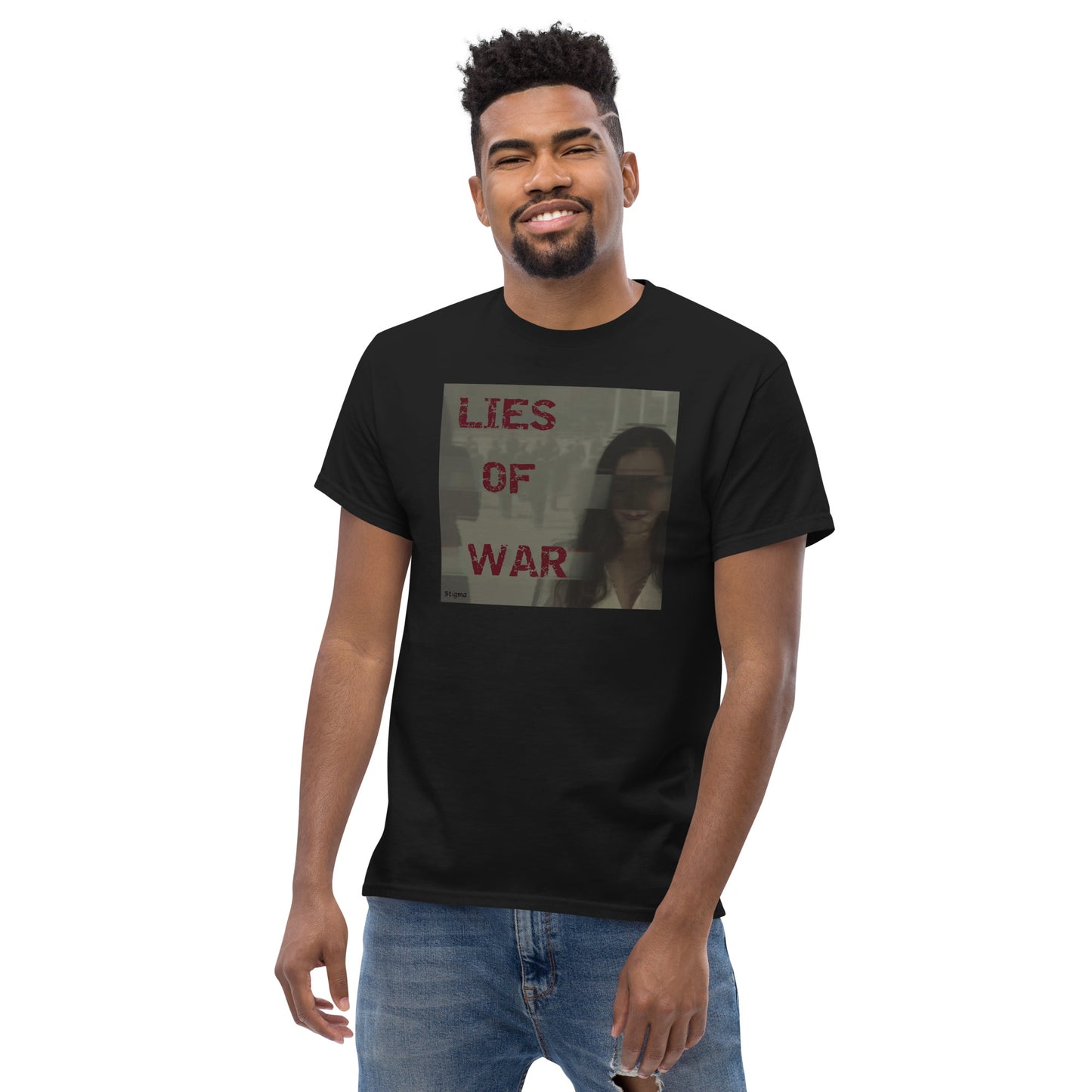 Official Stigma LIES OF WAR tee w/ logo back