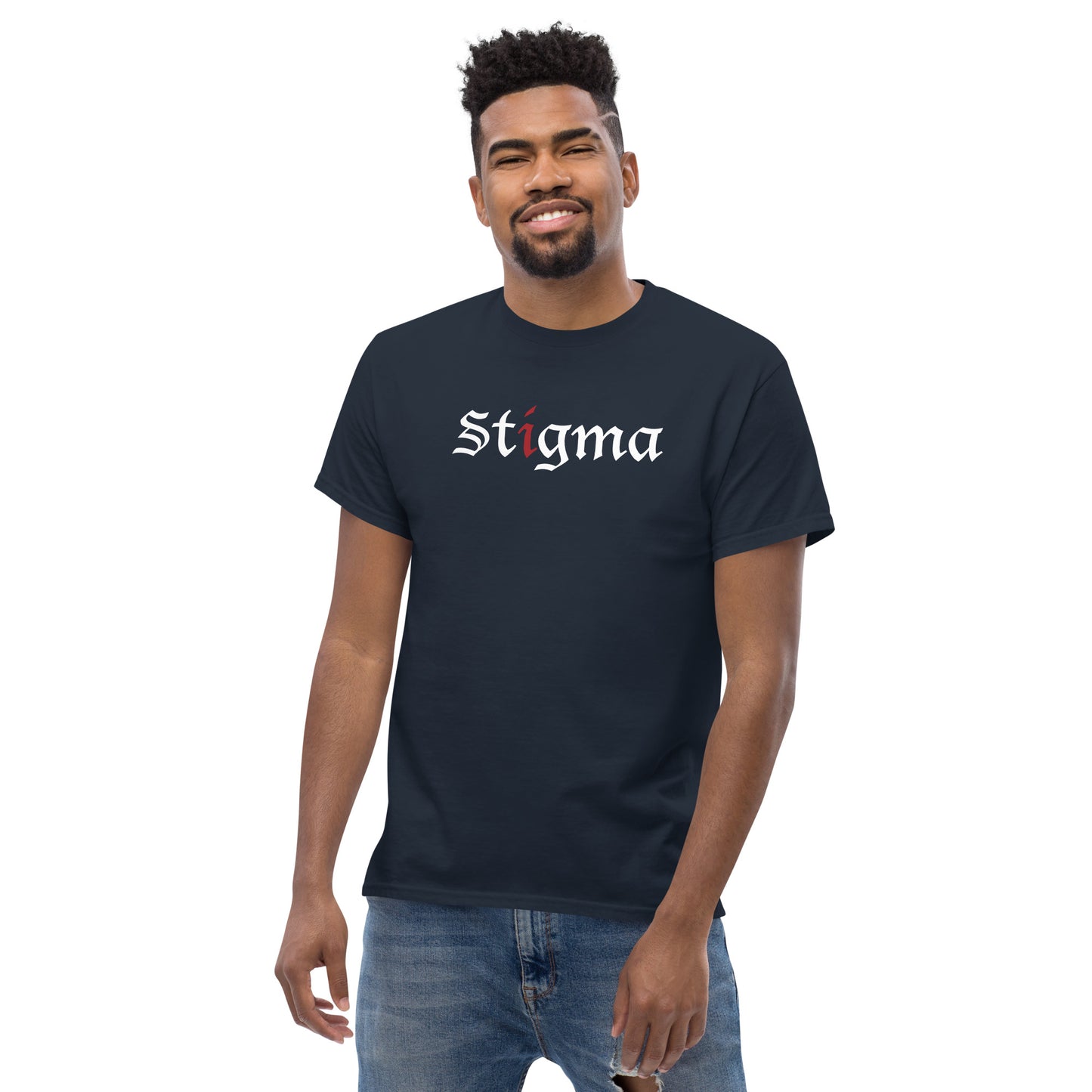 Official Stigma logo front Men's classic tee