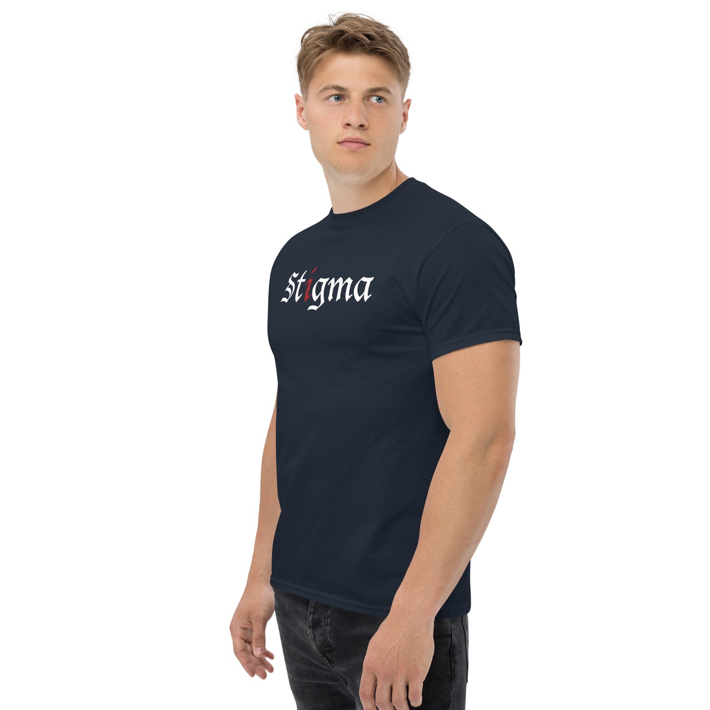 Official Stigma logo front Men's classic tee