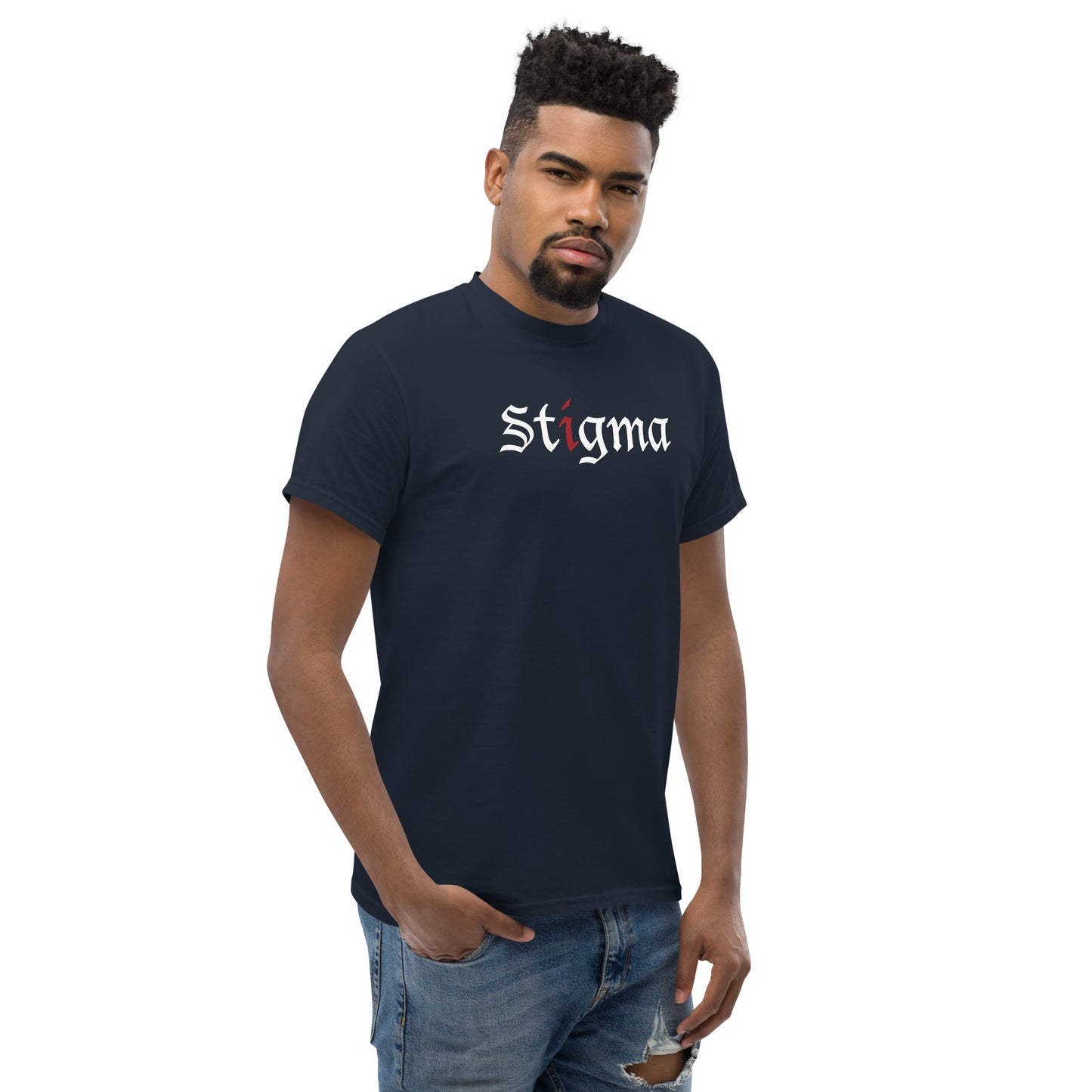 Official Stigma logo front Men's classic tee