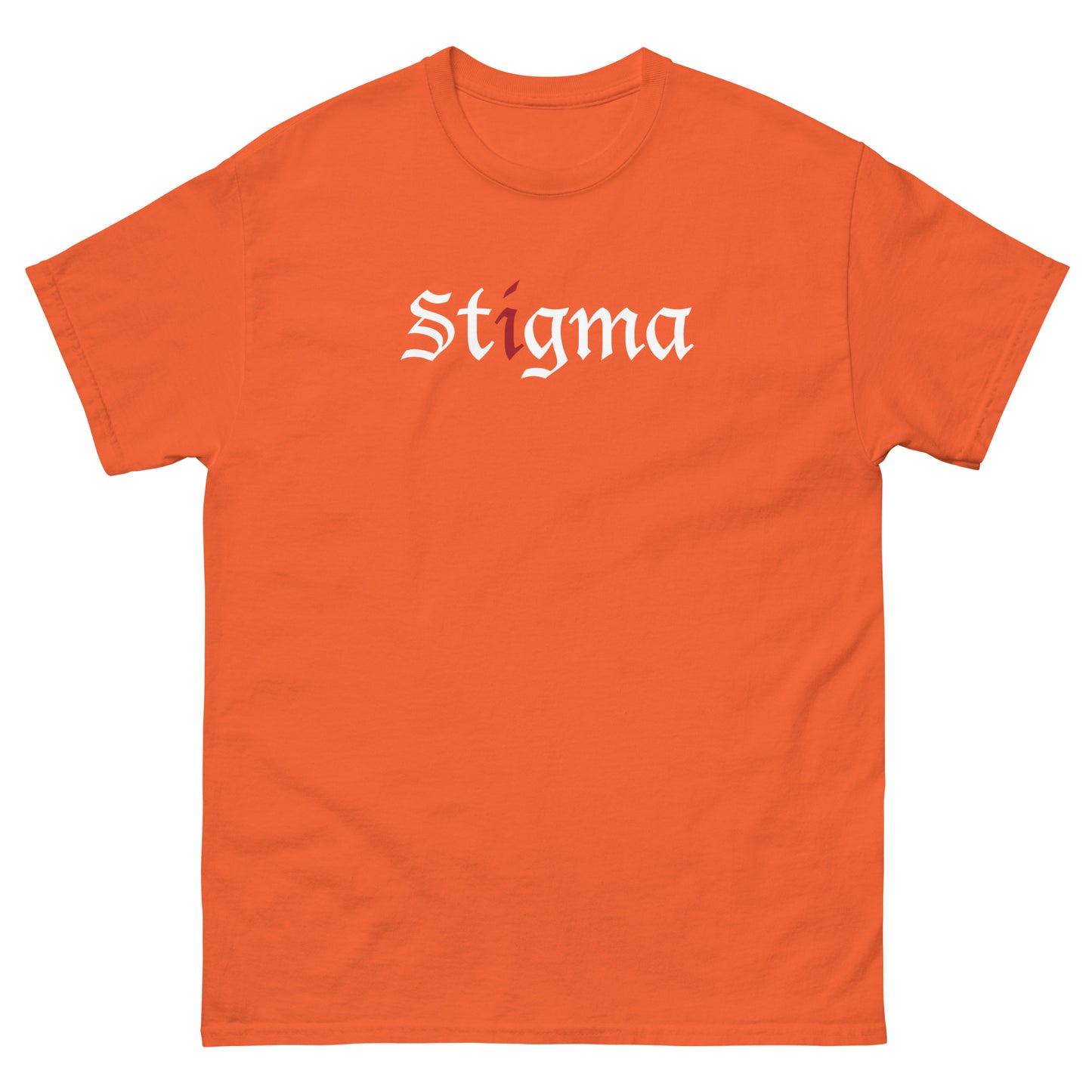 Official Stigma logo front Men's classic tee