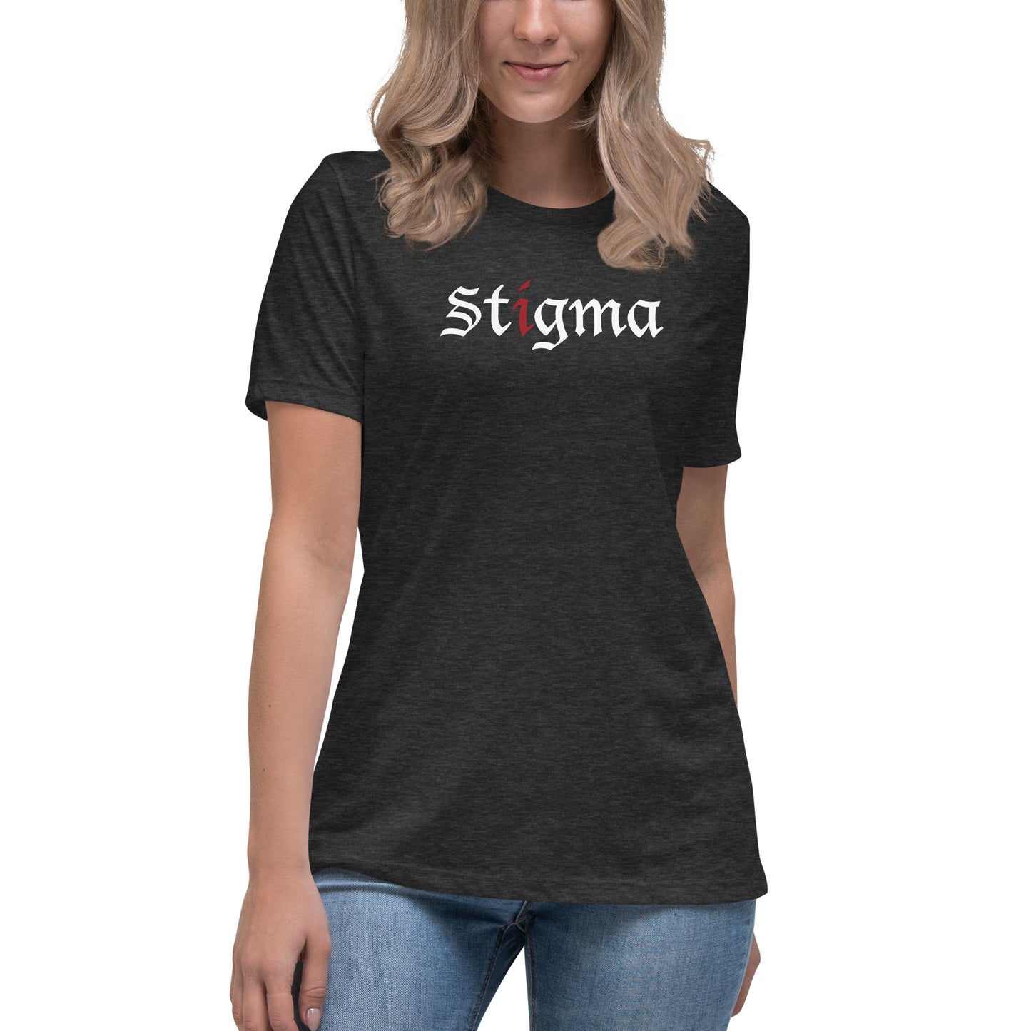 Official Stigma logo front Women's Relaxed T-Shirt