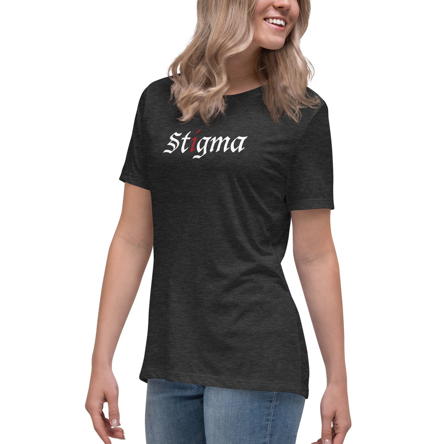 Official Stigma logo front Women's Relaxed T-Shirt