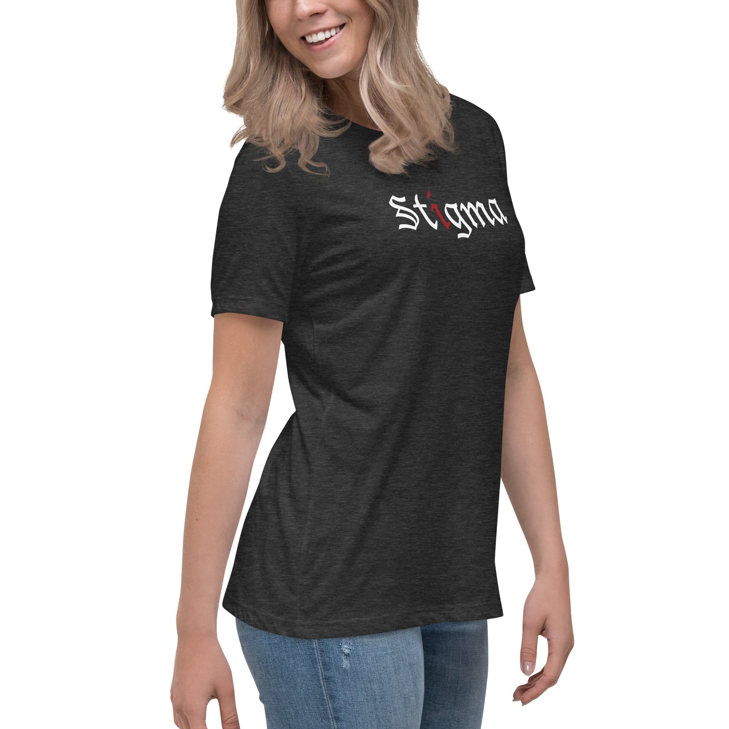 Official Stigma logo front Women's Relaxed T-Shirt