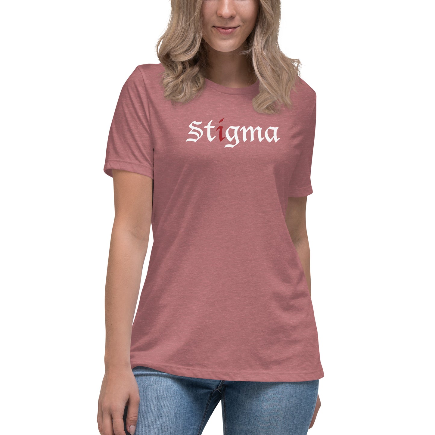 Official Stigma logo front Women's Relaxed T-Shirt