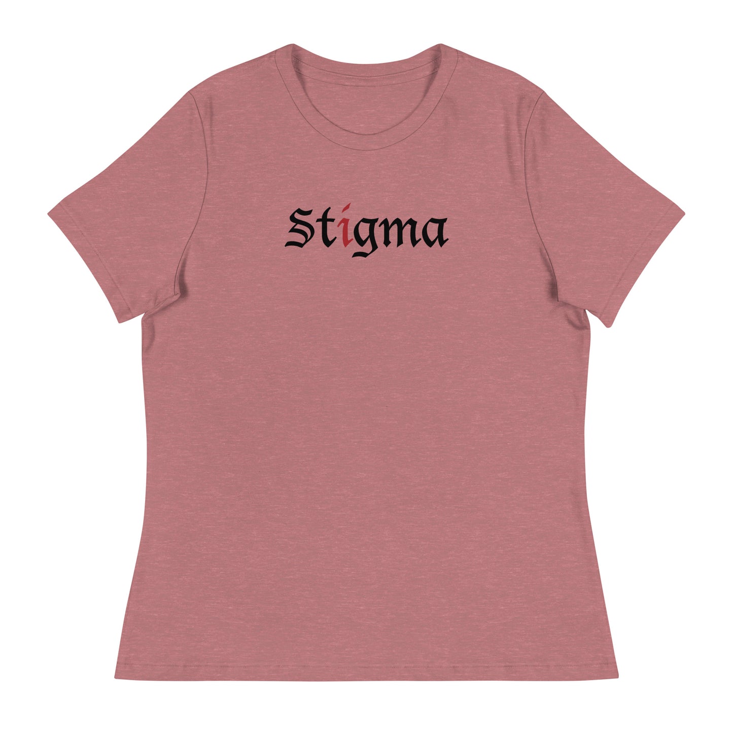 Official Stigma logo front Women's Relaxed T-Shirt