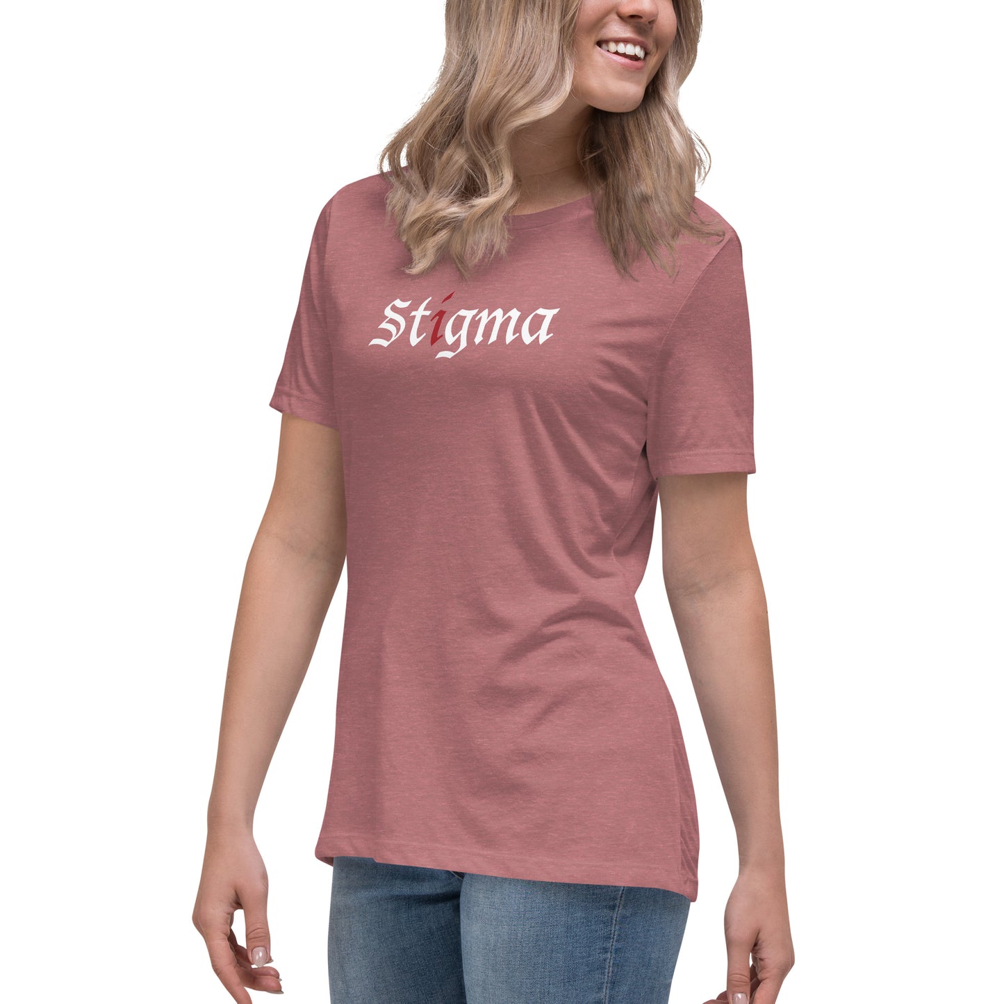 Official Stigma logo front Women's Relaxed T-Shirt