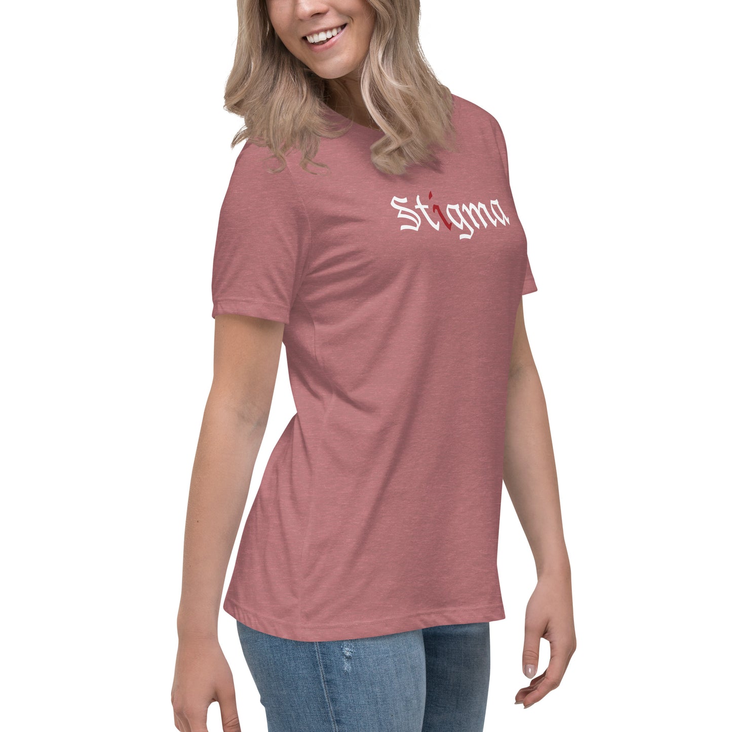 Official Stigma logo front Women's Relaxed T-Shirt