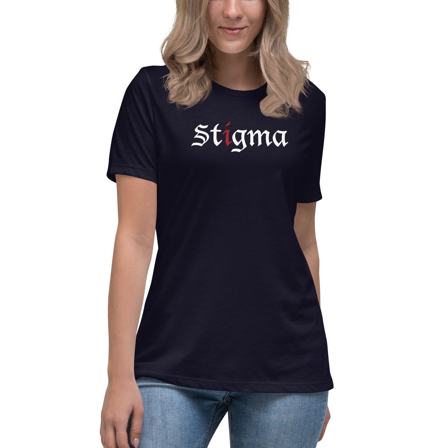 Official Stigma logo front Women's Relaxed T-Shirt