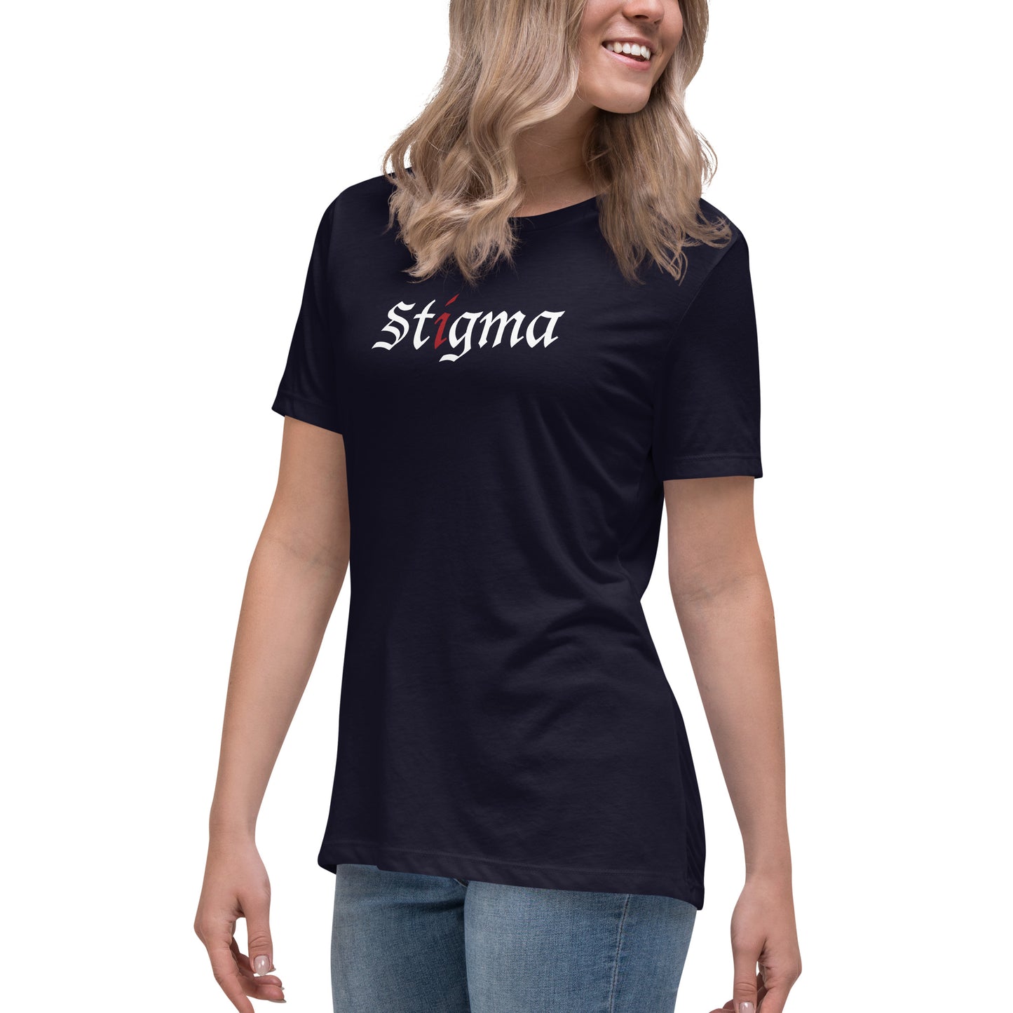 Official Stigma logo front Women's Relaxed T-Shirt