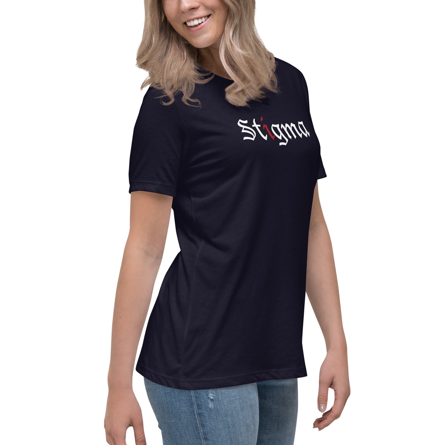 Official Stigma logo front Women's Relaxed T-Shirt