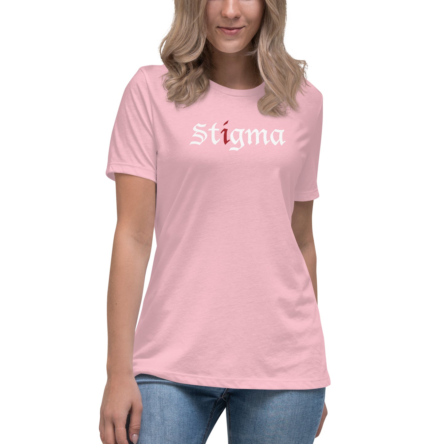 Official Stigma logo front Women's Relaxed T-Shirt