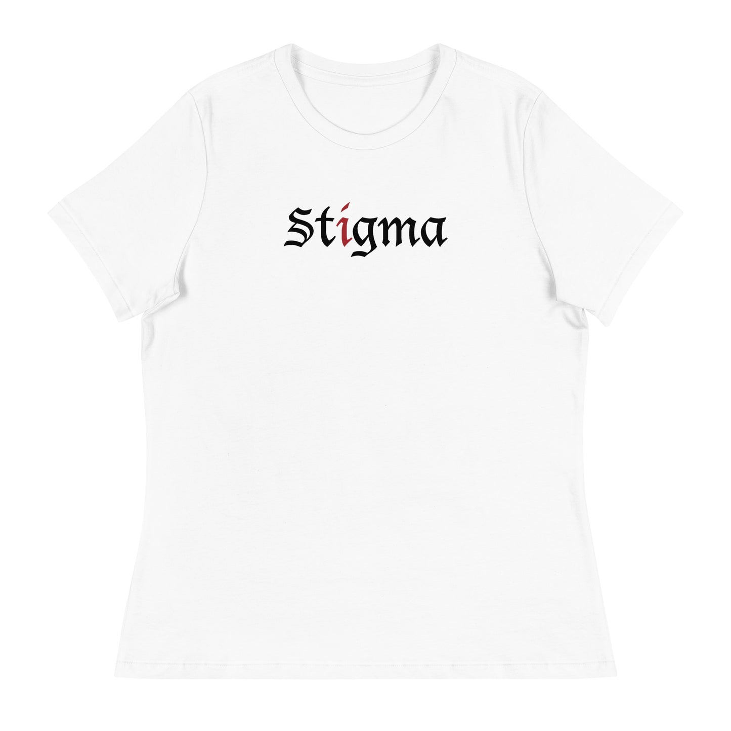 Official Stigma logo front Women's Relaxed T-Shirt